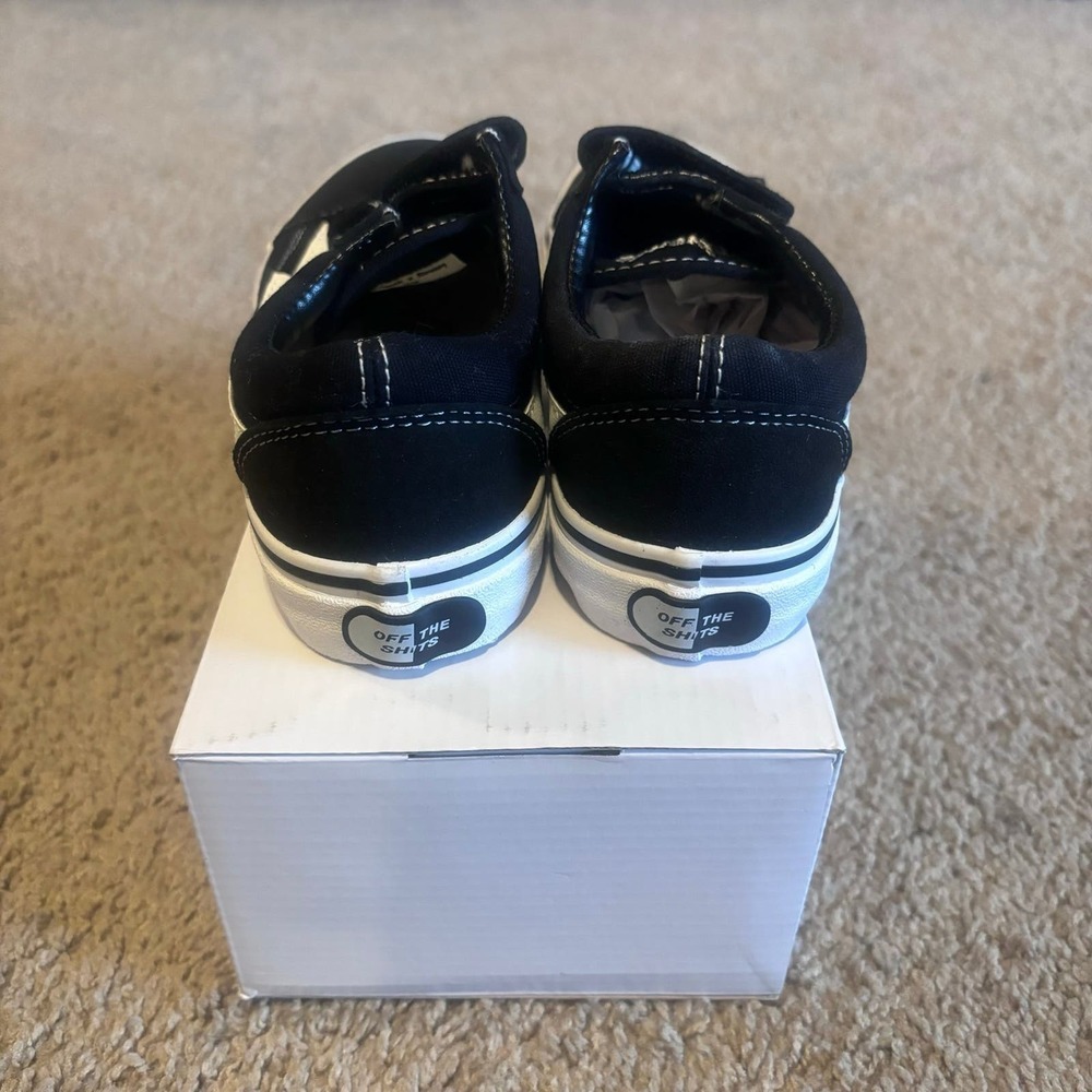 Revenge x Storm “Black Straps” Sneakers Size‎ 3Y  Brand New 100% Authentic - Picture 4 of 6